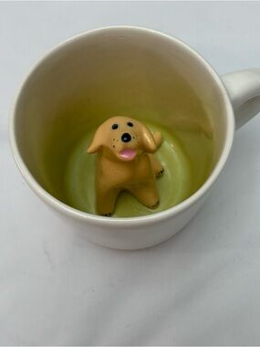 Spademan Pottery Animugs Ceramic Dog Golden Retriever Mug